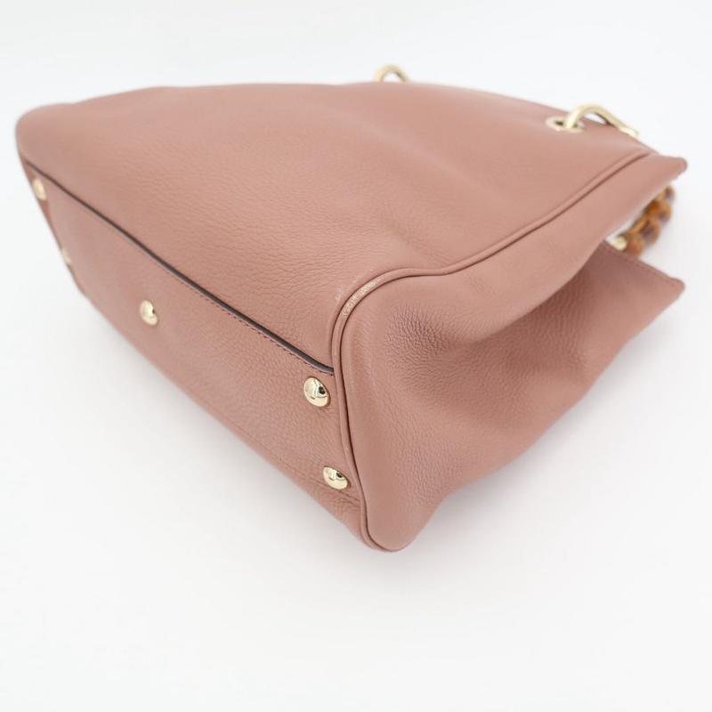Gucci Bamboo Leather 2WAY Handbag