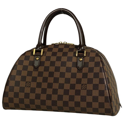 Louis Vuitton Rivera MM Handbag Mini Boston Bag Handbag Damier Brown N41434