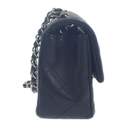 Chanel Mini Classic Handbag A69900-y04059-94305 Shoulder Bag Lambskin Black