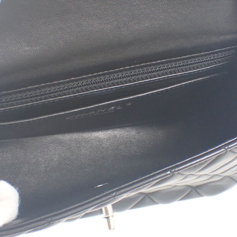 Chanel Mini Classic Handbag A69900-y04059-94305 Shoulder Bag Lambskin Black