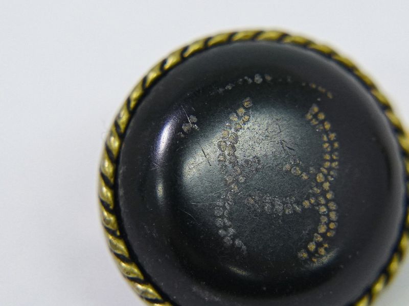 Authentic Chanel Coco Mark Earrings Plastic Black Coco Mark Accessories Jewelry