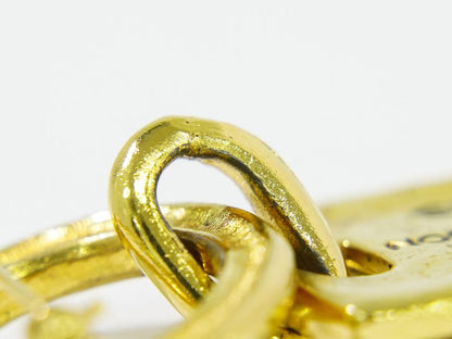 Authentic Chanel 31 Rue Cambon Plate Brooch GP Gold Plated Rue Cambon Accessorie