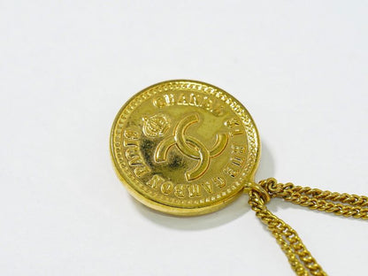 Authentic Chanel 31 Rue Cambon Bag Motif Brooch GP Gold Plated Rue Cambon