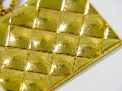 Authentic Chanel 31 Rue Cambon Bag Motif Brooch GP Gold Plated Rue Cambon