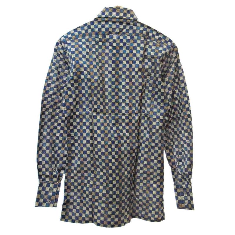 Yves Saint Laurent YVES Saint Laurent 90s Vintage All-over Pattern Shirt Long
