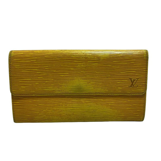 Louis Vuitton Epi Pochette Porte Monet Cles Di M63579 Jeanne Leather