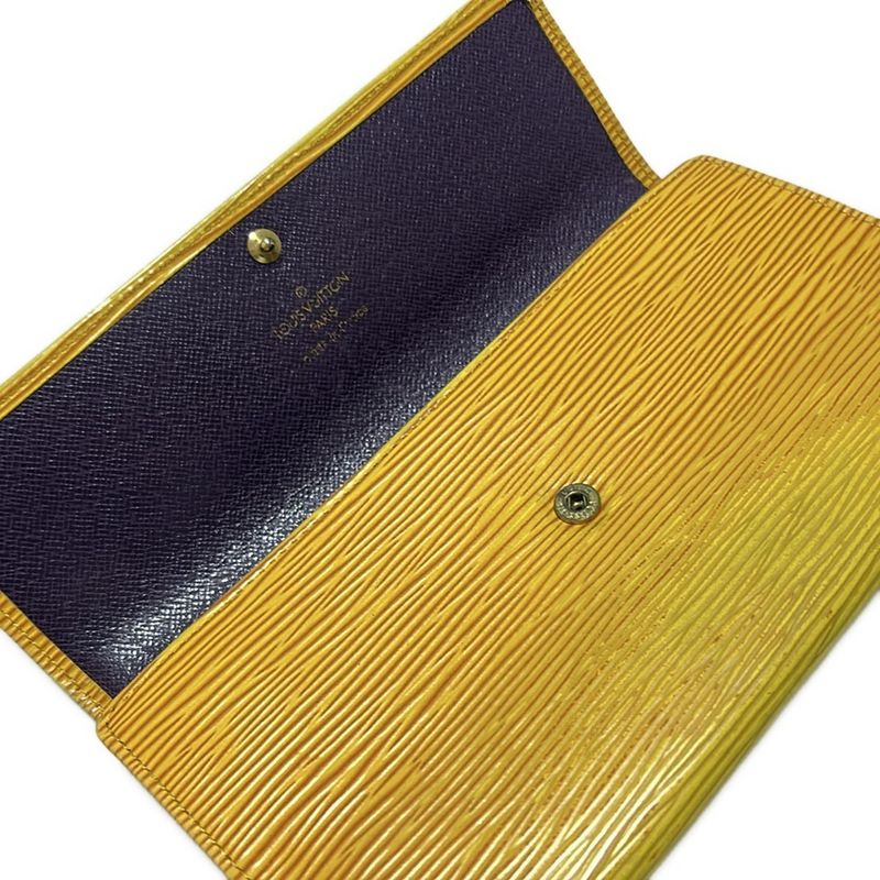 Louis Vuitton Epi Pochette Porte Monet Cles Di M63579 Jeanne Leather