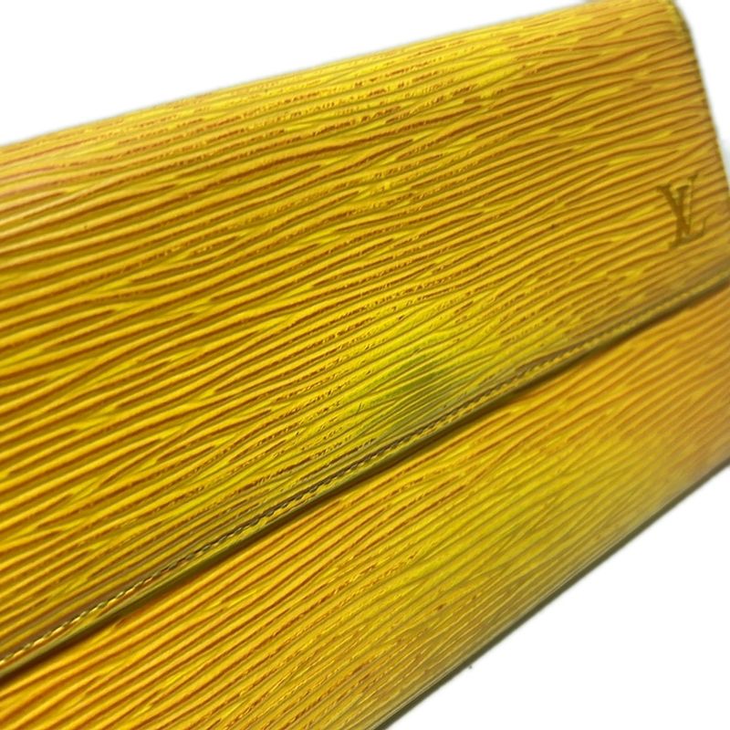 Louis Vuitton Epi Pochette Porte Monet Cles Di M63579 Jeanne Leather