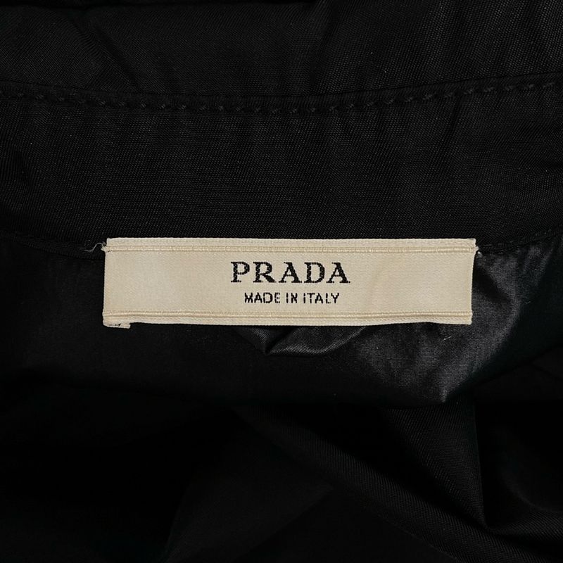 Prada Coat Size 40 M Womens - Black Long Sleeves Spring Fall