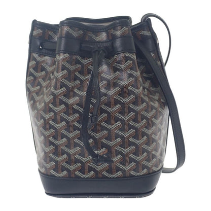 Goyard Petit Flo Bucket Bag Herringbone Peflotpmlty01cl01p Shoulder Bag Leather