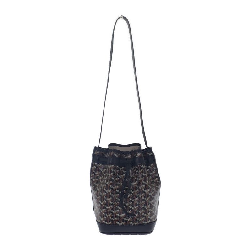 Goyard Petit Flo Bucket Bag Herringbone Peflotpmlty01cl01p Shoulder Bag Leather