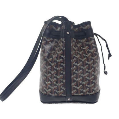 Goyard Petit Flo Bucket Bag Herringbone Peflotpmlty01cl01p Shoulder Bag Leather