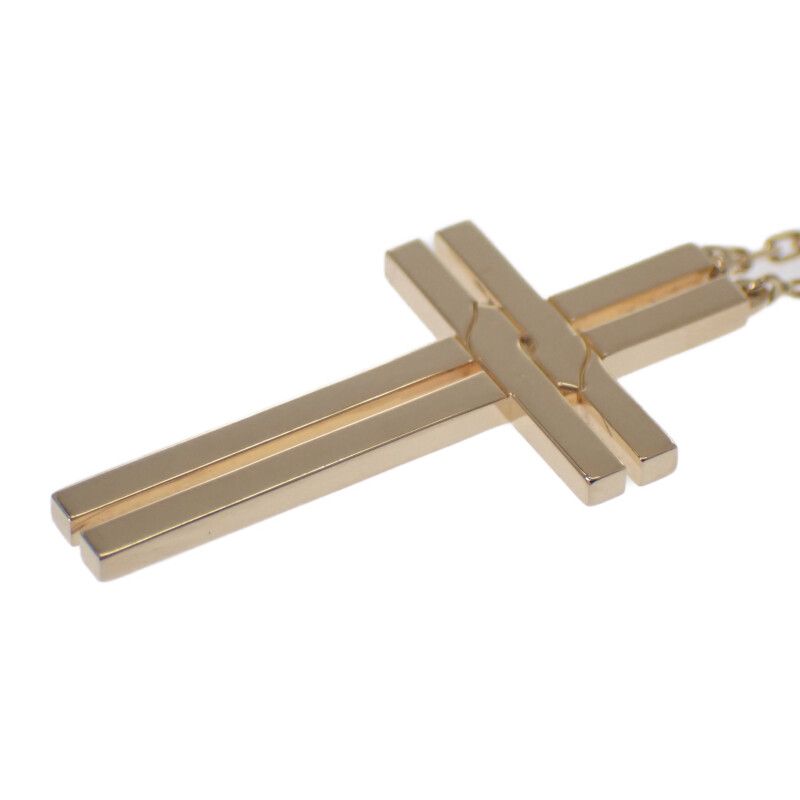 Cartier Cross Pendant B7211300 Necklace 18K Yellow Gold Yellow Gold Ladies