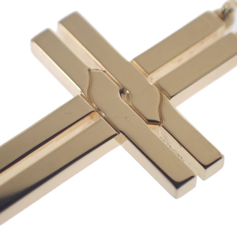 Cartier Cross Pendant B7211300 Necklace 18K Yellow Gold Yellow Gold Ladies