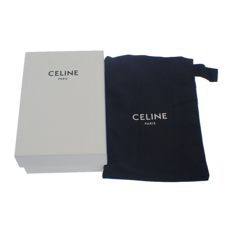 Celine Triomphe Small Flap Wallet 10d782gf4.07fx Trifold Wallet Denim Rhinestone