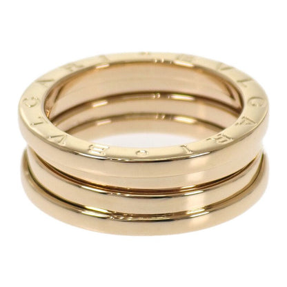 Bulgari Bvlgari B-zero1 Ring 3 Band Size 15 Engraved Size 55 Ring 18K Yellow