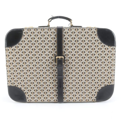 Goyard Herringbone Leather Trunk Soft Case Bag Suitcase Business Travel A4