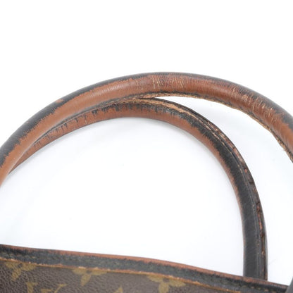 Louis Vuitton Monogram Sac Weekend GM M42420 Leather Tote Bag Shoulder Brown A4