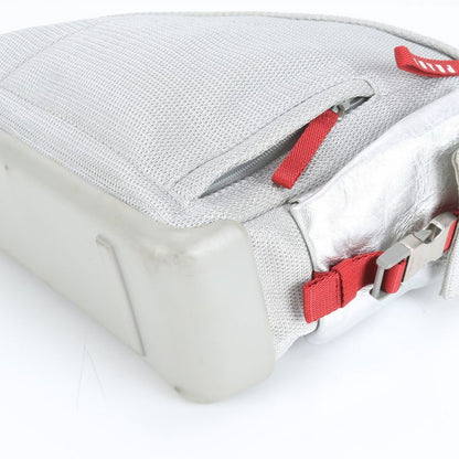Prada Sport Shoulder Bag Body Waist Pouch Shoulder Silver Men's RUE Db3-2
