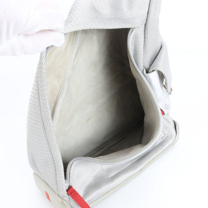 Prada Sport Shoulder Bag Body Waist Pouch Shoulder Silver Men's RUE Db3-2