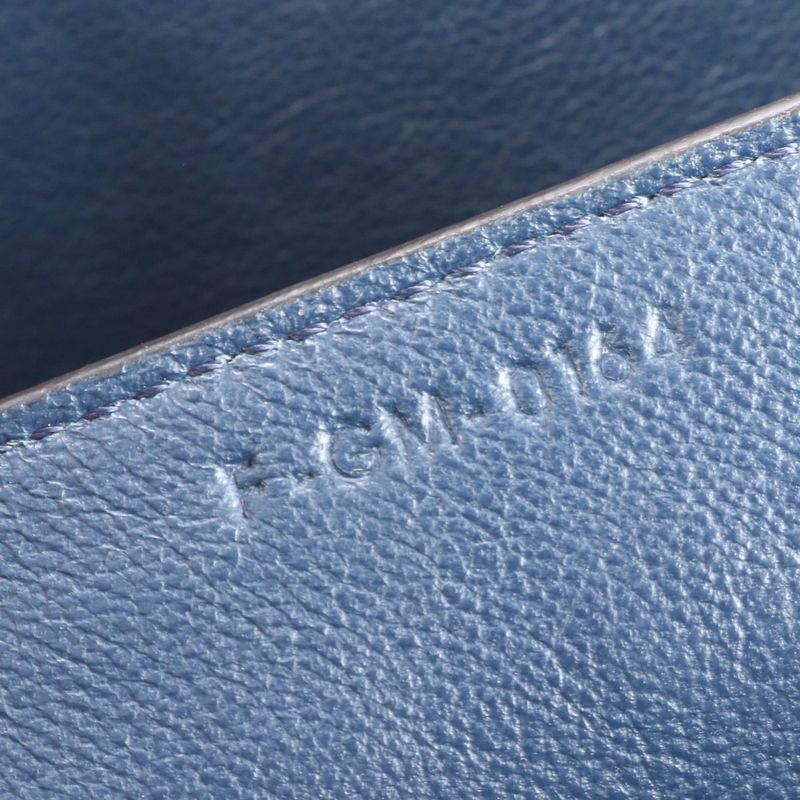 Celine Boxy Leather Tote Bag Shoulder Hand A4 Gold Hardware Women's RUE Db4-1