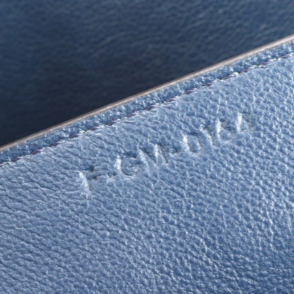 Celine Boxy Leather Tote Bag Shoulder Hand A4 Gold Hardware Women's RUE Db4-1