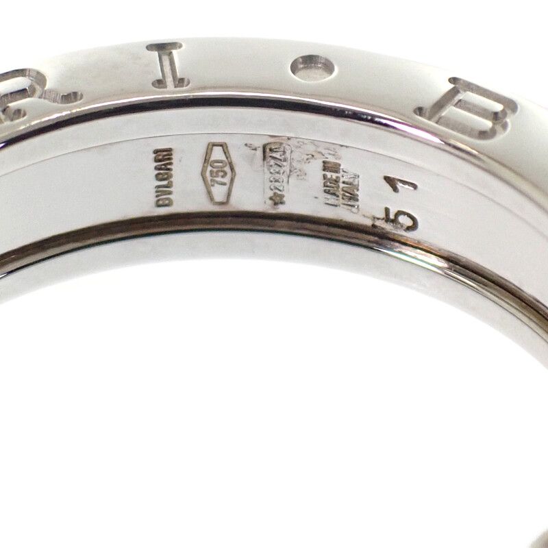 Bulgari Bvlgari B-zero1 No.11 346566 Ring 18K White Gold White Gold Ladies Fine