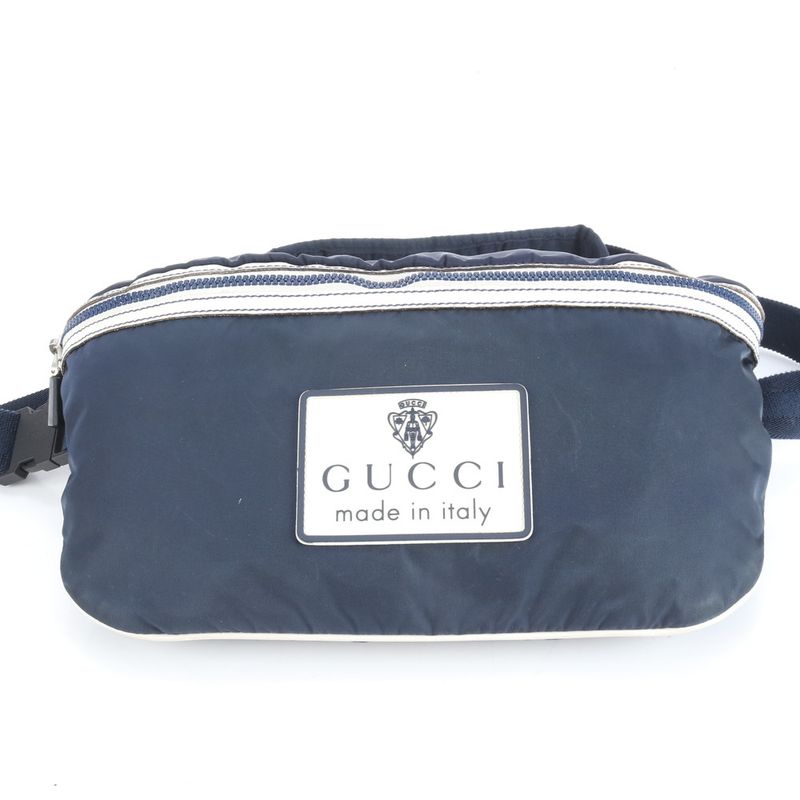 Gucci Cles Sto Logo 2WAY Body Bag Crossbody Body Waist Pouch 211128 Shoulder