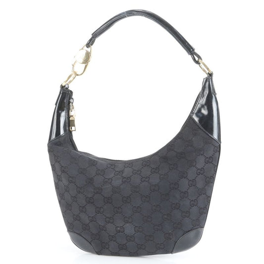 Gucci GG Canvas Leather Shoulder Bag Shoulder One Shoulder Hobo 001-4153 Women