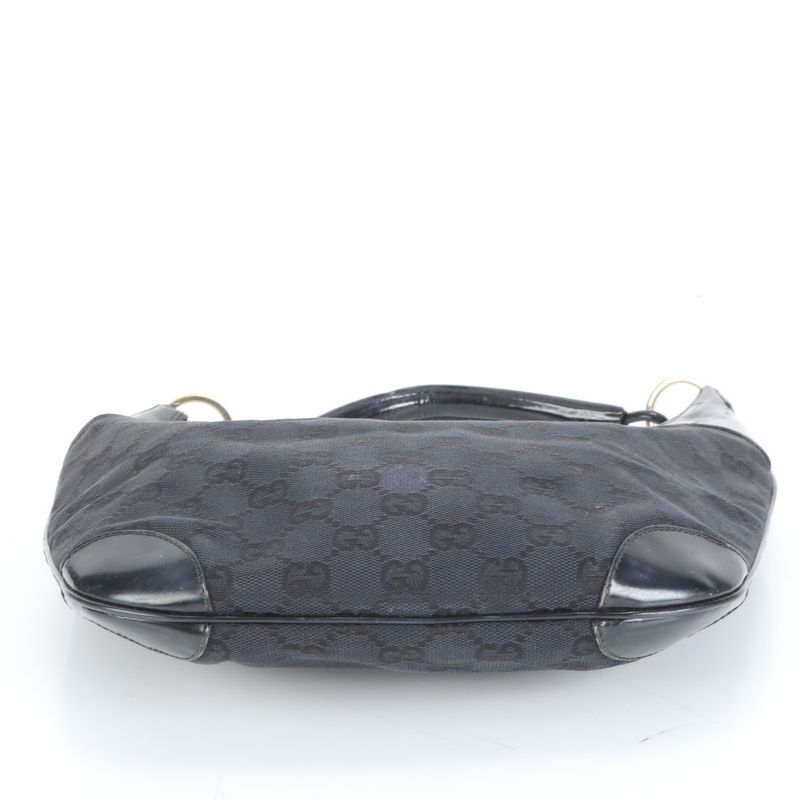 Gucci GG Canvas Leather Shoulder Bag Shoulder One Shoulder Hobo 001-4153 Women