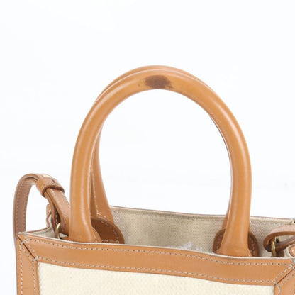 Celine Vertical Cabas Mini Leather 2WAY Shoulder Bag Crossbody Hand Tote Women