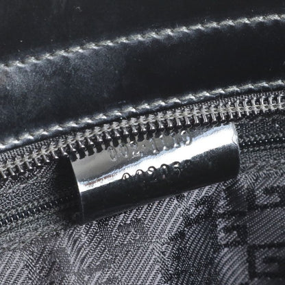 Gucci Sherry Line Leather Tote Bag Shoulder Hand 002-1119 Black Women's RUE