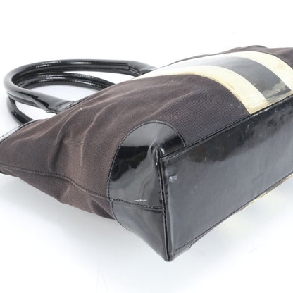 Gucci Sherry Line Leather Tote Bag Shoulder Hand 002-1119 Black Women's RUE