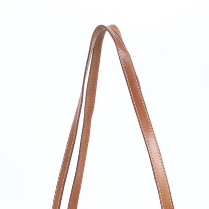 Vintage Celine Macadam Triomphe Leather Tote Bag Shoulder Hand A4 Ladies RUE