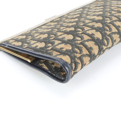 Vintage Christian Dior Trotter Clutch Bag Hand Second Pouch Women RUE Db1-3