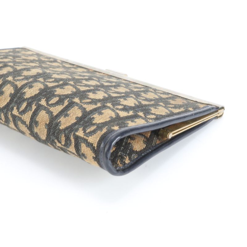 Vintage Christian Dior Trotter Clutch Bag Hand Second Pouch Women RUE Db1-3