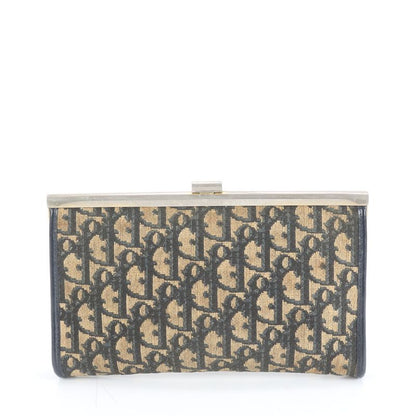 Vintage Christian Dior Trotter Clutch Bag Hand Second Pouch Women RUE Db1-3