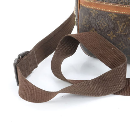 Louis Vuitton Monogram Reporter PM M45254 Leather Shoulder Bag Crossbody Brown