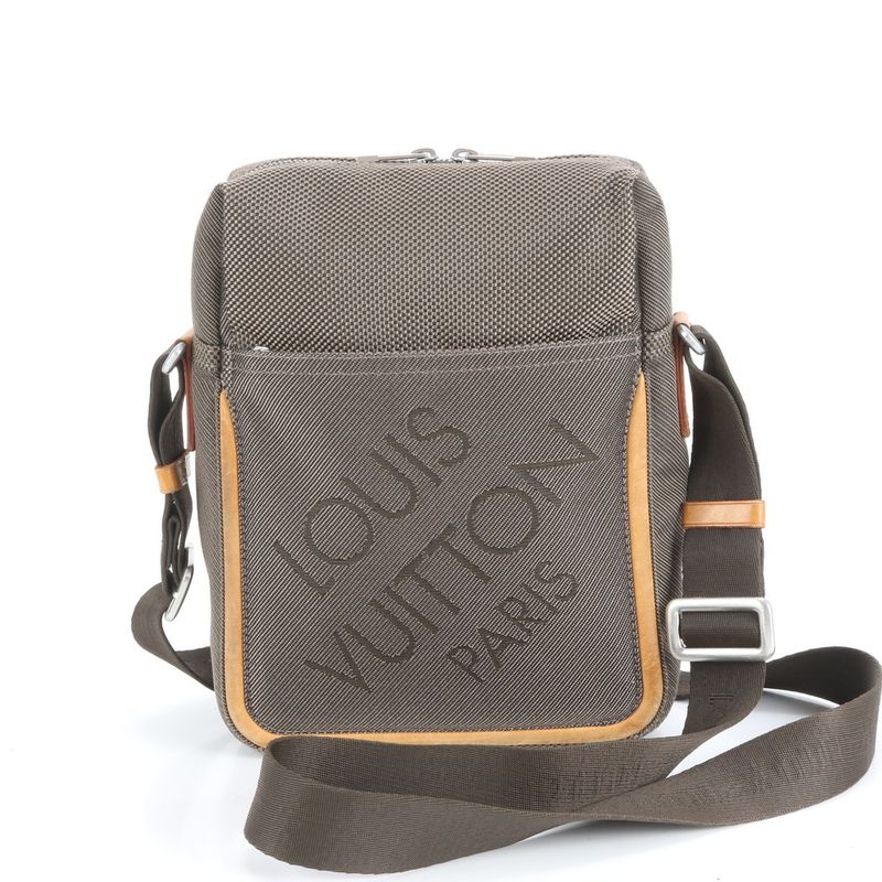 Louis Vuitton Damier Jehan Citadin NM M93224 Leather Shoulder Bag Crossbody