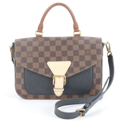 Louis Vuitton Damier Beaumarchais N40146 Leather 2WAY Shoulder Bag Crossbody