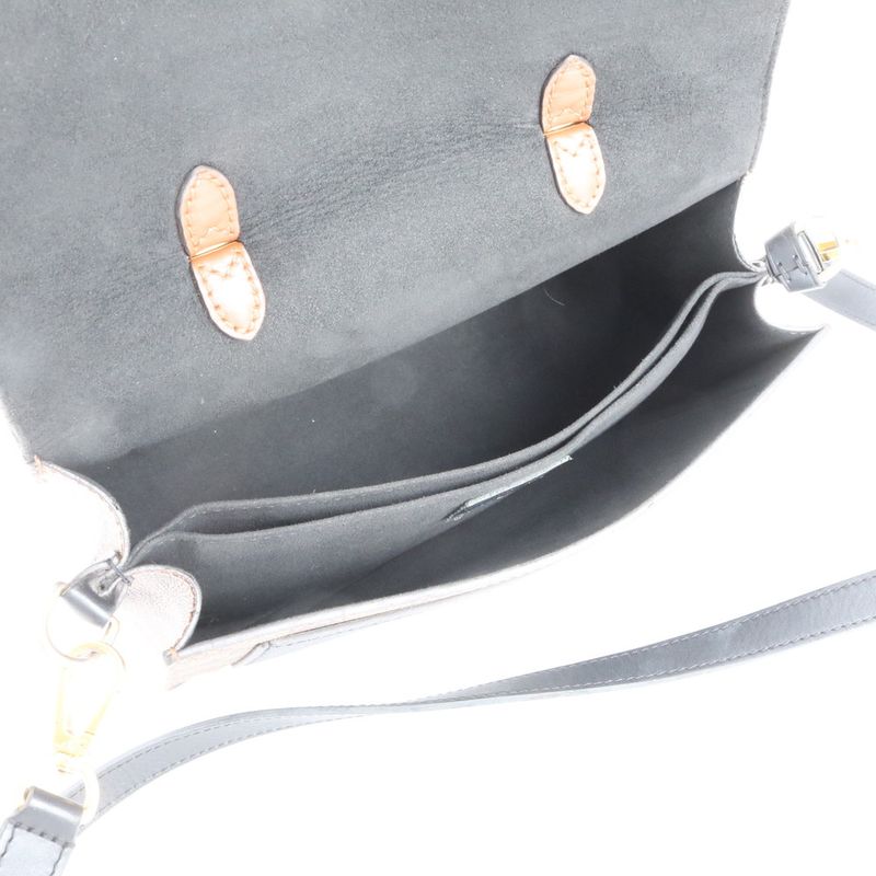 Louis Vuitton Damier Beaumarchais N40146 Leather 2WAY Shoulder Bag Crossbody