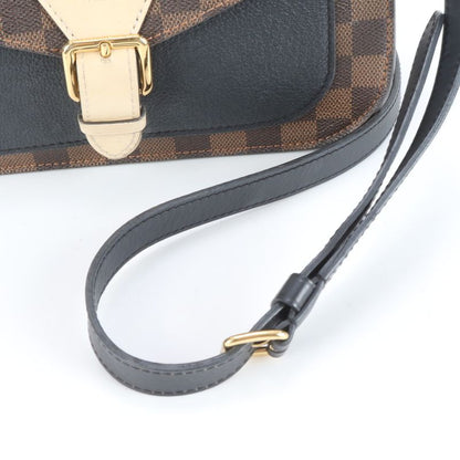 Louis Vuitton Damier Beaumarchais N40146 Leather 2WAY Shoulder Bag Crossbody