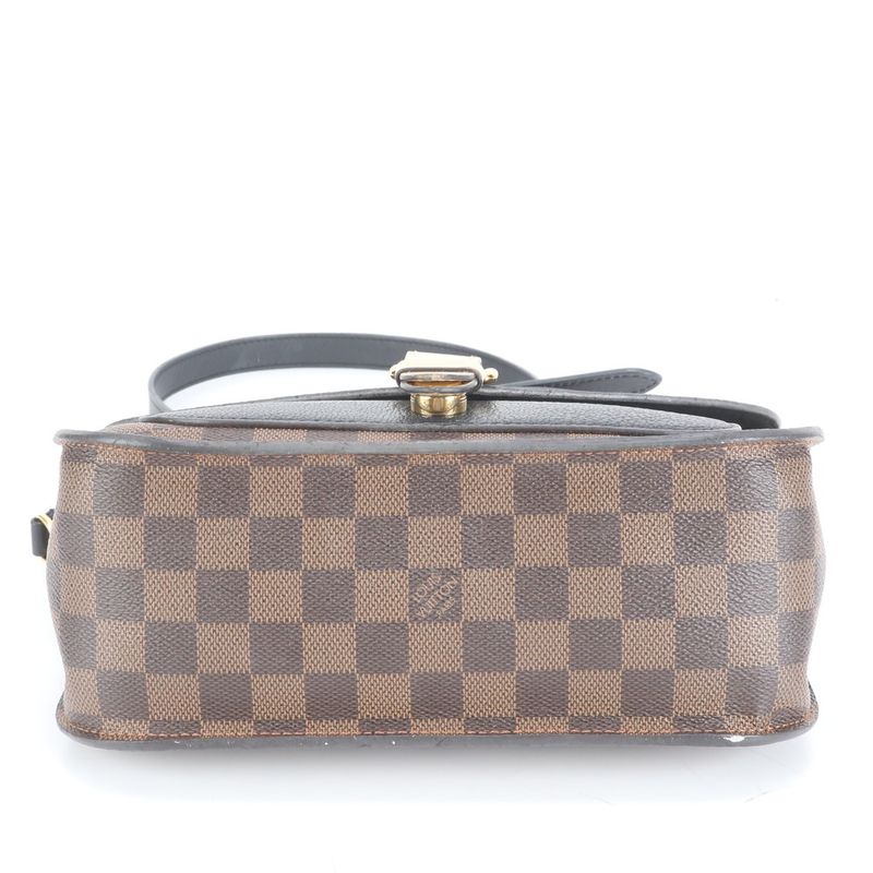 Louis Vuitton Damier Beaumarchais N40146 Leather 2WAY Shoulder Bag Crossbody