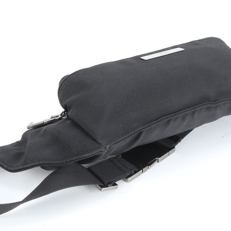 Gucci Waist Bag Waist Pouch Body Bag Shoulder Tote Black 007-2128-18 Men's RUE