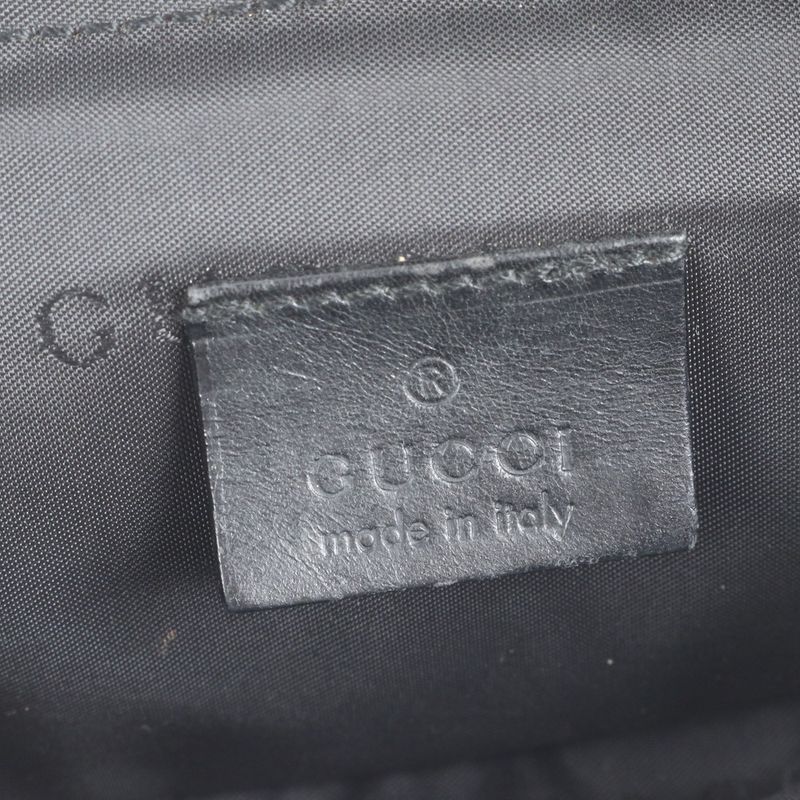 Gucci Waist Bag Waist Pouch Body Bag Shoulder Tote Black 007-2128-18 Men's RUE