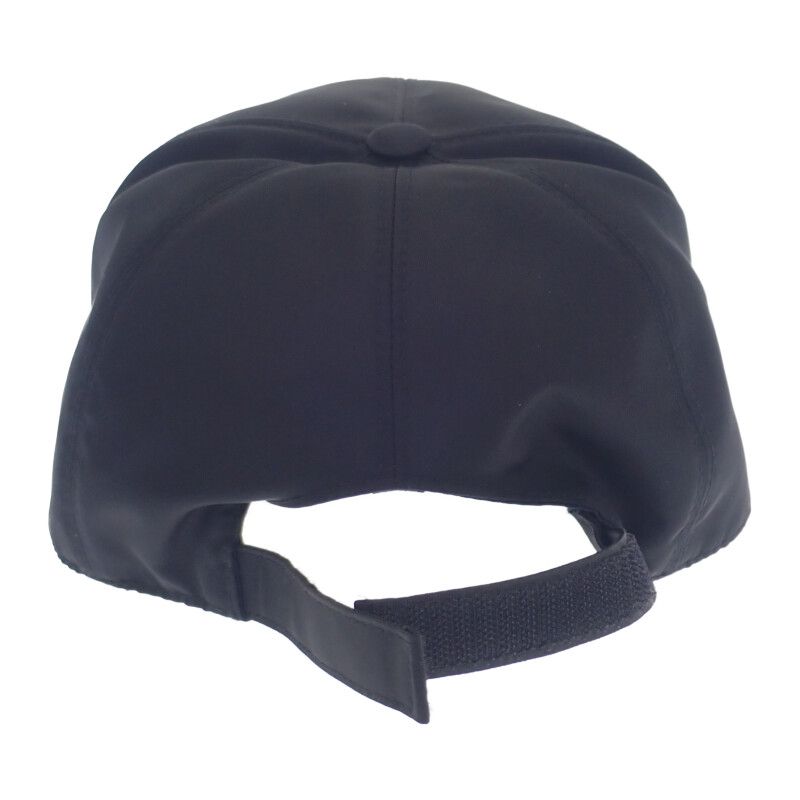 Prada Baseball S 2hc179_2dmi_f0002 Cap Nylon Hat Black Men Ladies Unisex [A Rank