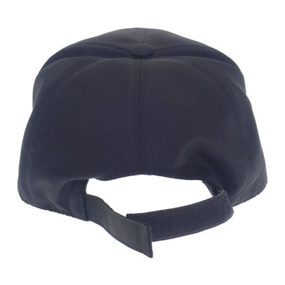 Prada Baseball S 2hc179_2dmi_f0002 Cap Nylon Hat Black Men Ladies Unisex [A Rank