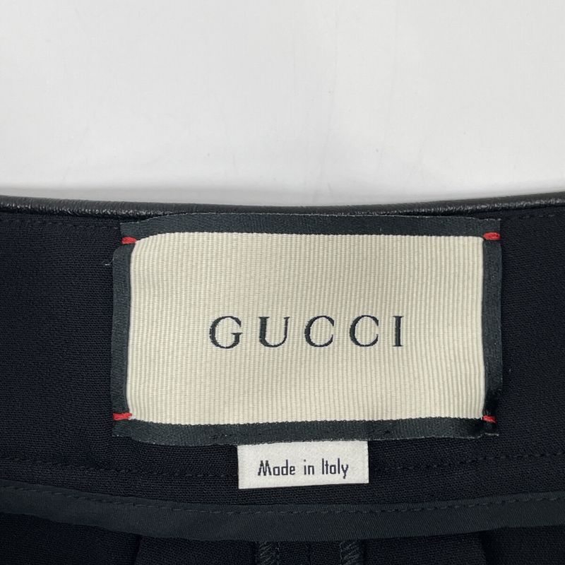 Gucci 19 Years 596968 Interlocking Pleated Skirt Gaucho Pants 42