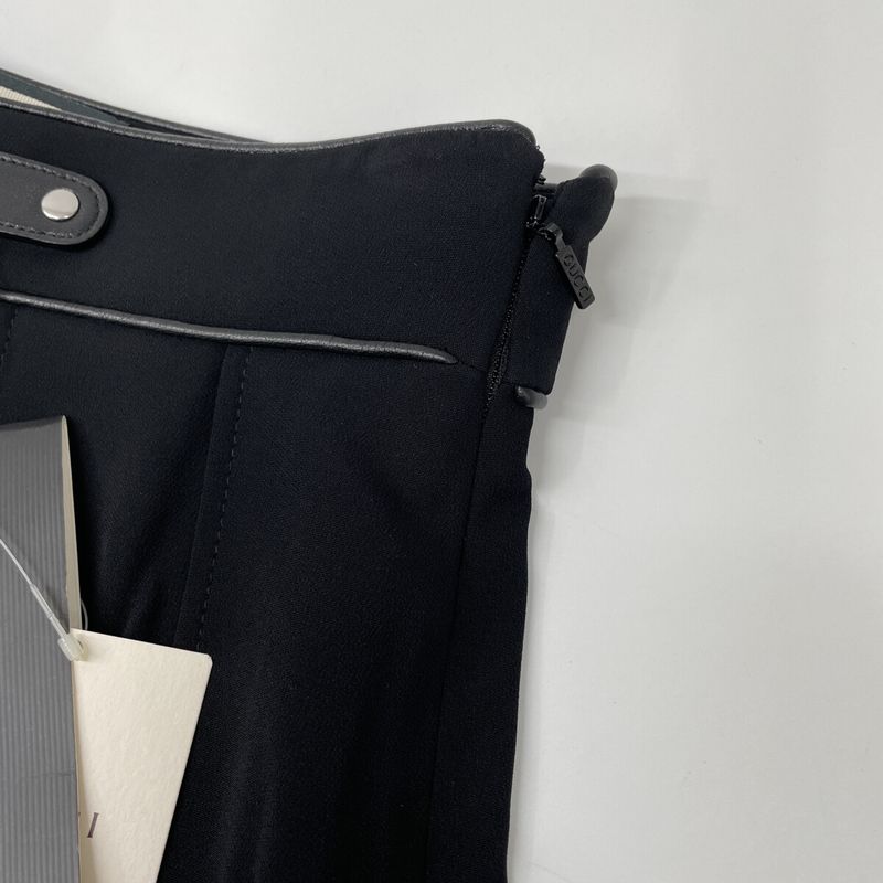 Gucci 19 Years 596968 Interlocking Pleated Skirt Gaucho Pants 42