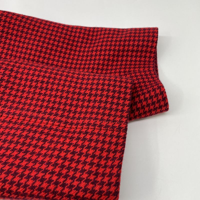 Balenciaga '19 583814 Hound's Tooth Wool Coat 34